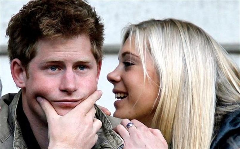 princ Harry in Chelsy Davy
