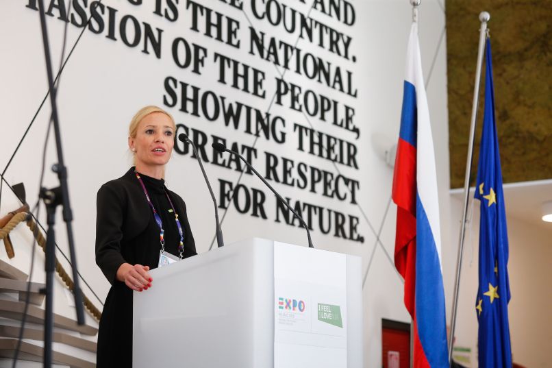Jerneja Lampret ,komisarka Sekcije za EXPO Milano 2015