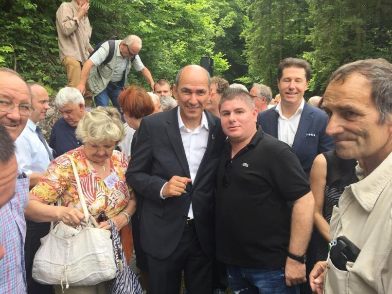 Janez Janša in Velimir Bujanec