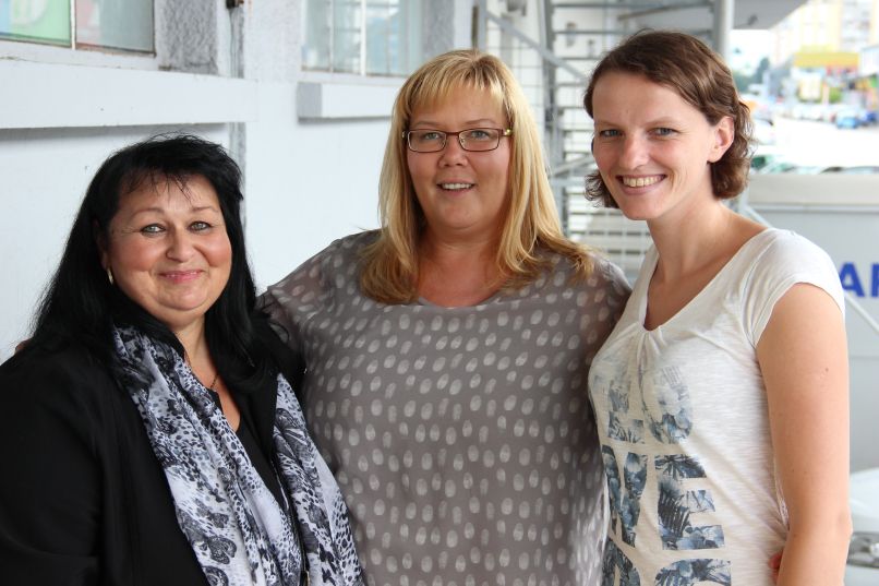 Kristina Modic, Zdenka Izlakar in Brina Žagar