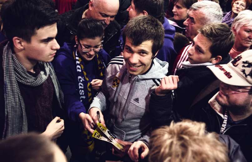 Europarkovo druženje z nogometaši NK Maribor