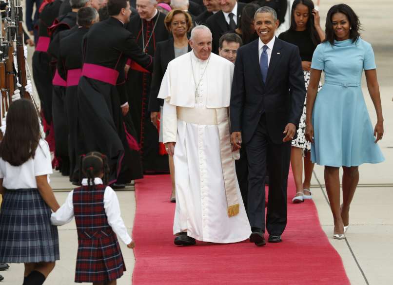 Papež Frančišek in Barack Obama