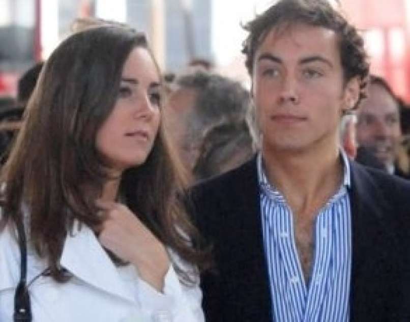 Kate Middleton in James Middleton