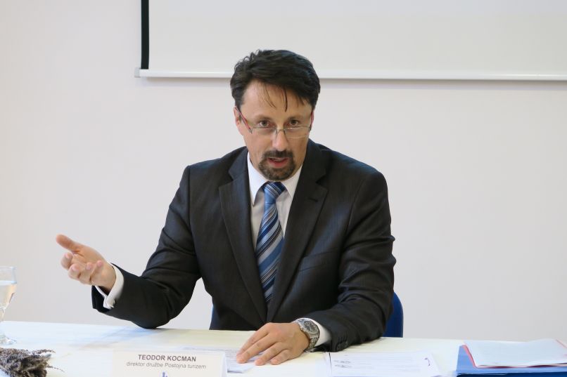 Teodor Kocman, direktor družbe Postojna turizem