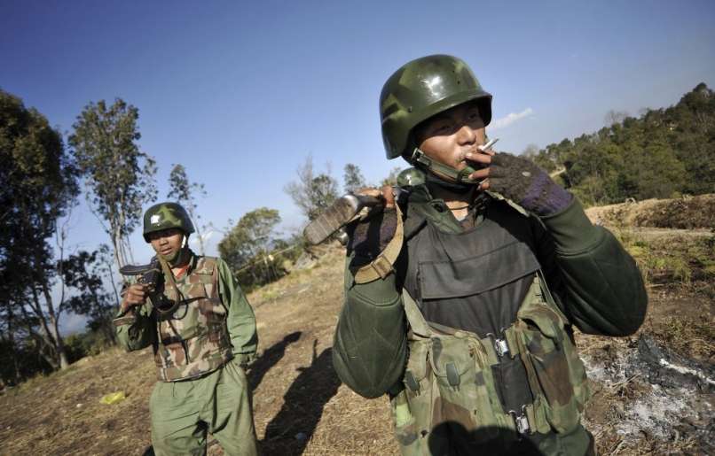 mjanmar kachin independence army vojska za neodvisnost kacina