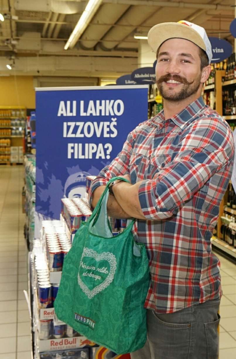 Filip Flisar je navdušil v štajerskem nakupovalnem središču