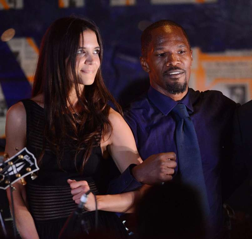 Katie Holmes in Jamie Foxx