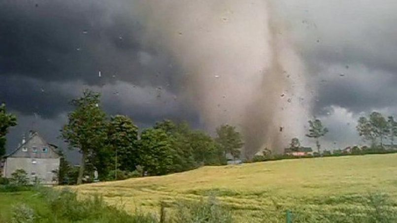 poljska neurje tornado