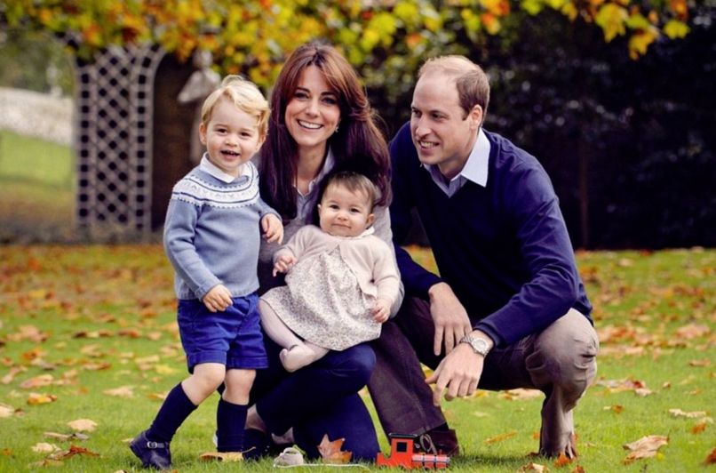 George, Kate, Charlotte, William