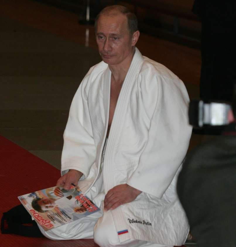 vladimir putin, judo