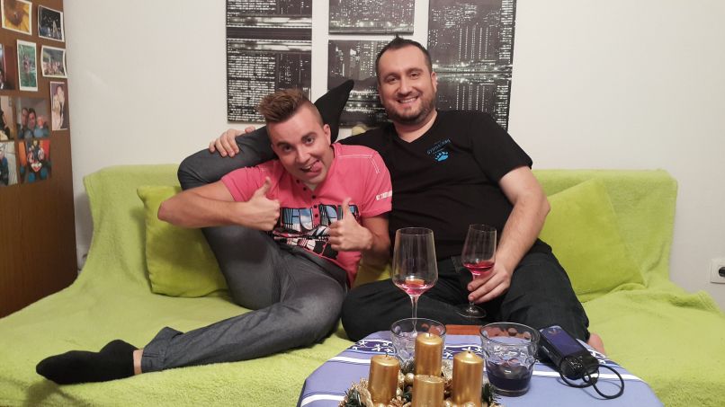 Matej Korošec in Boštjan Poglajen