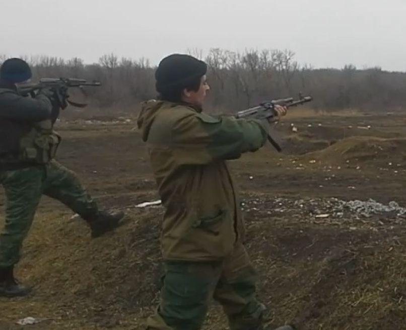 Strelec, gozd, puška