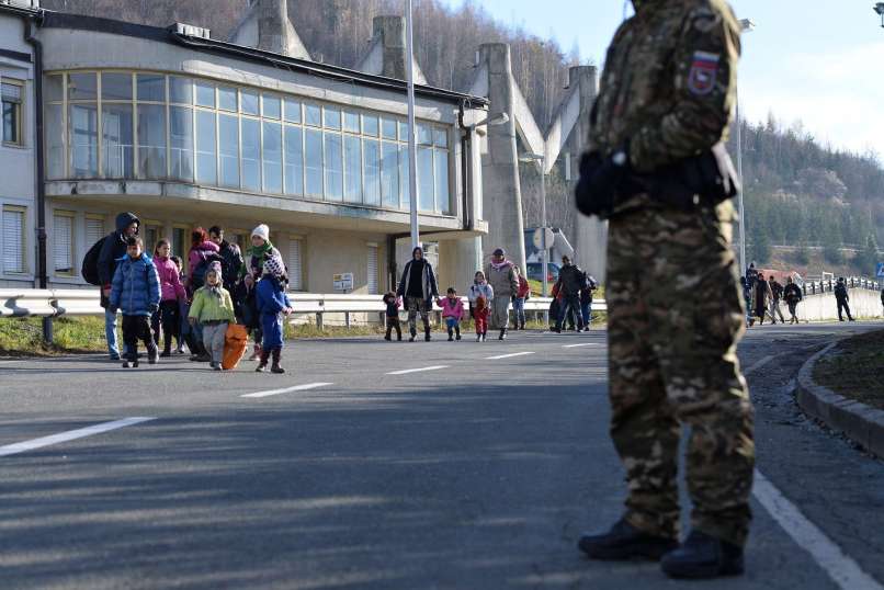 sentilj, migranti