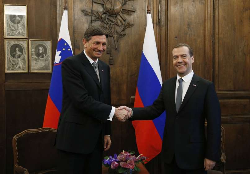 dmitrij medvedjev, borut pahor