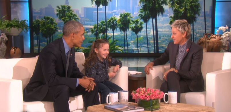 Barack Obama, Ellen DeGeneres