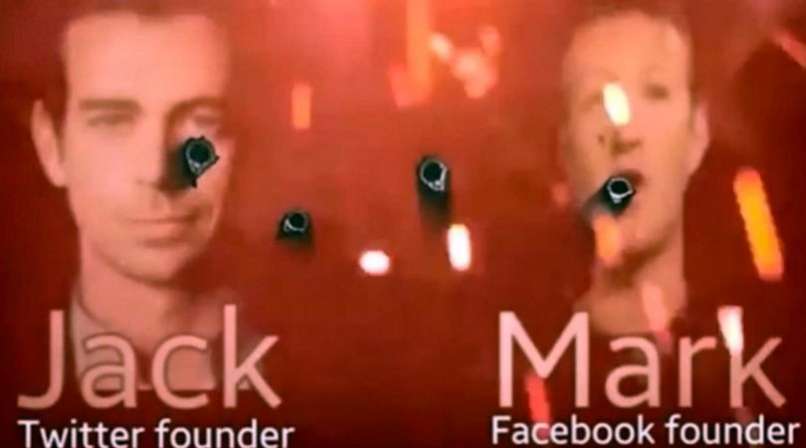 Jack Dorsey, Mark Zuckerberg
