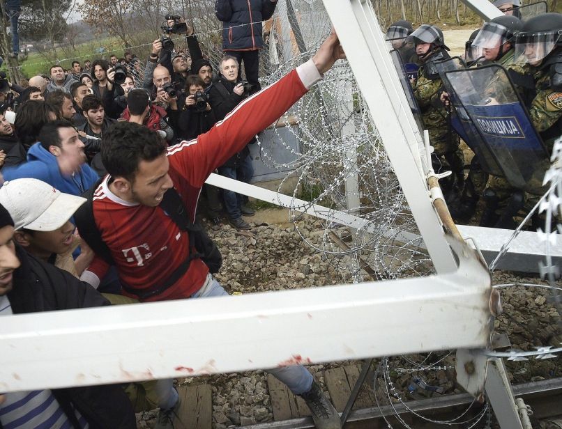 migranti, grško-makedonska meja