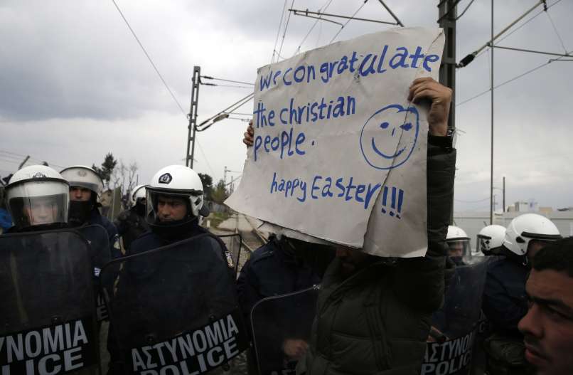 idomeni, migranti