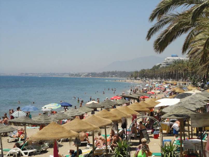 Plaža, Costa del Sol