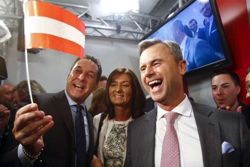 heinz-christian strache, norbert hofer