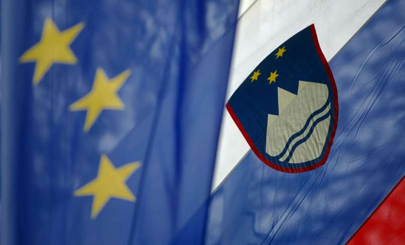 Slovenska zastava in Evropska unija