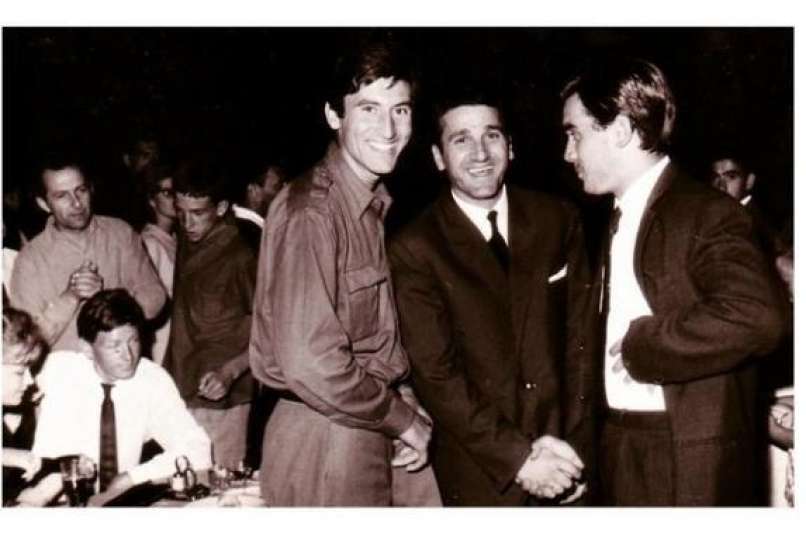 Ljubiša Samardžić, Bata Živojinovič in Boris Dvornik