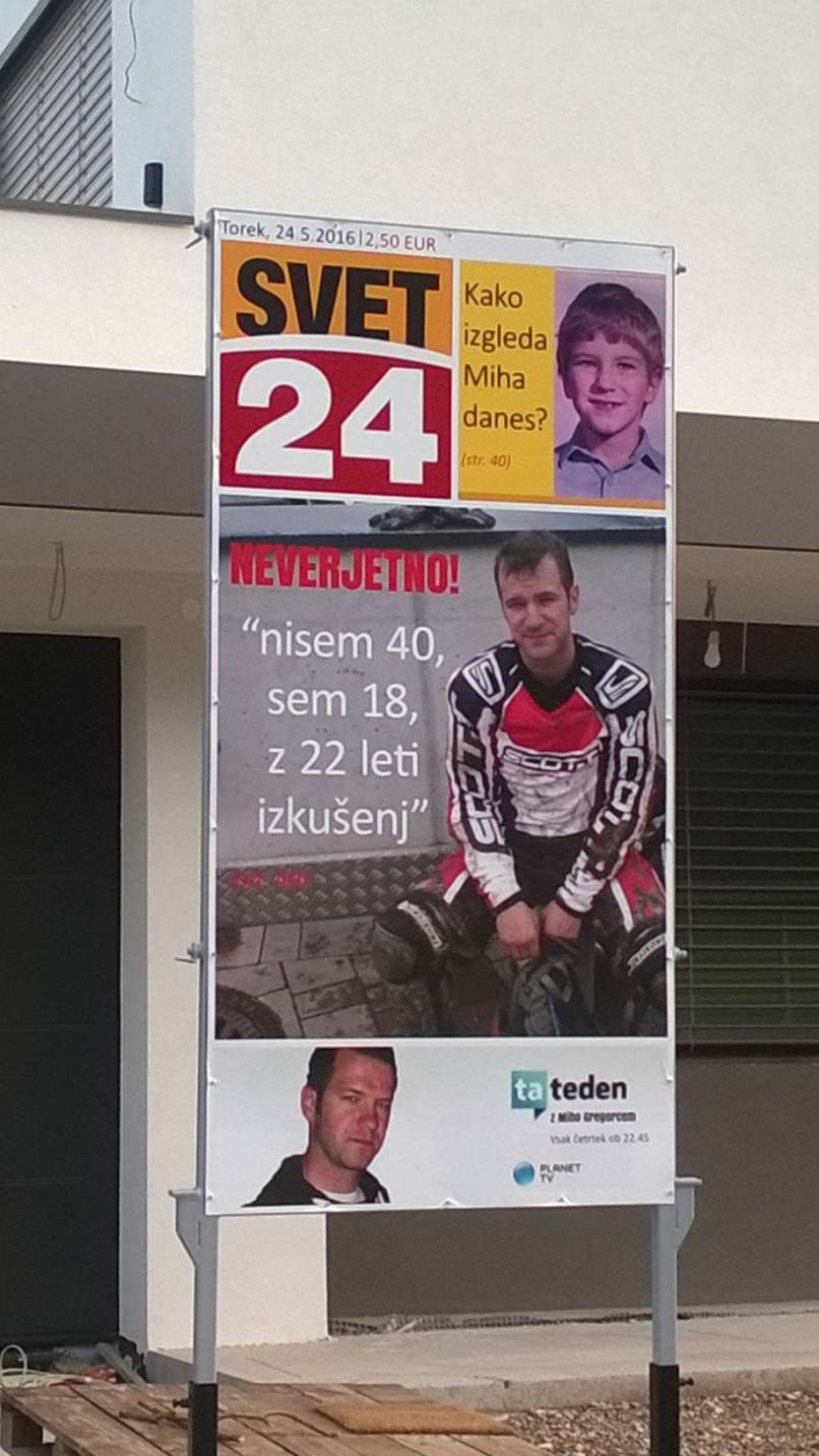 Plakat Miha