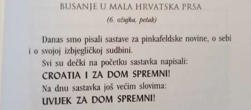 izpisek iz knjige