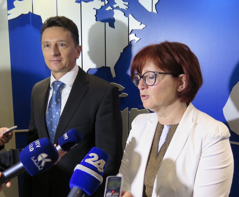 Alenka Žnidaršič Kranjc in Dragomir Matić