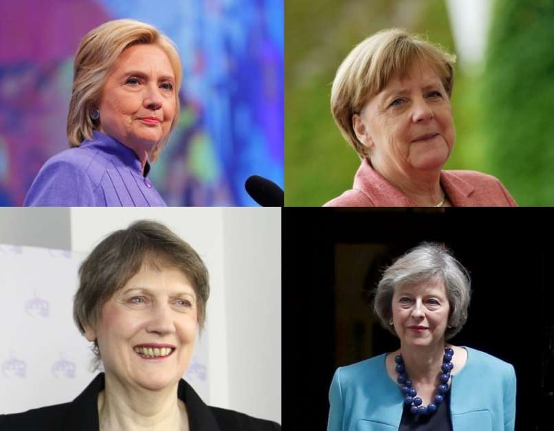 Hillary, Angela, Helen, Theresa