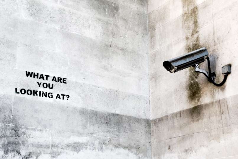 Banksy nadzor kamera