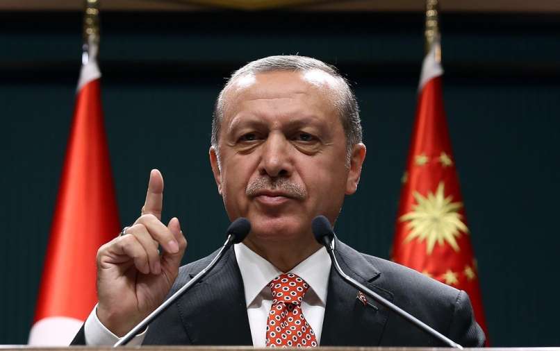 Turški predsednik Recep Tayyip Erdogan