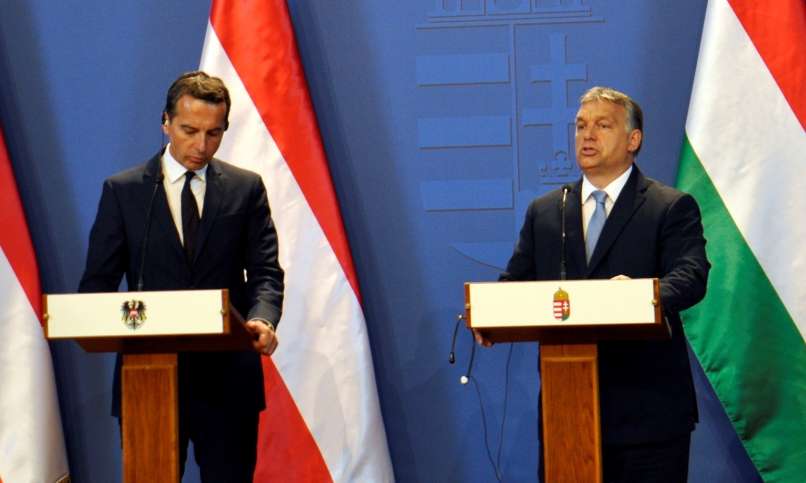 viktor orban, christian kern