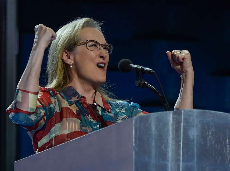 Meryl Streep nominacija Clintonove