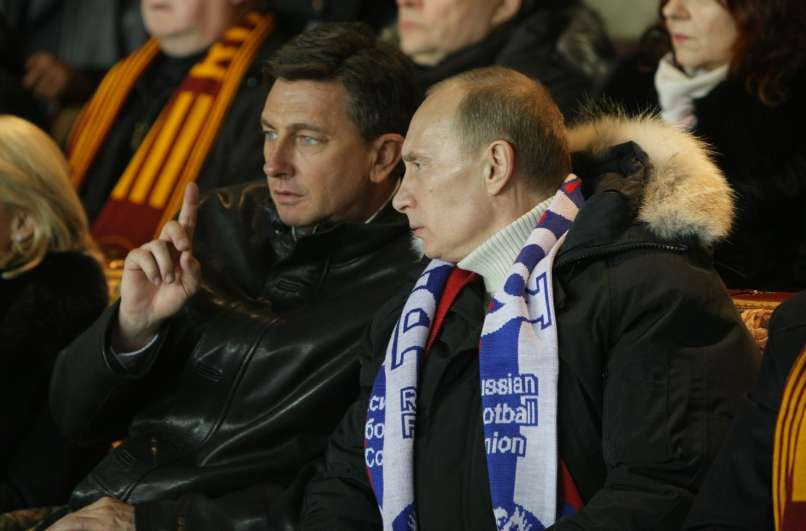 borut pahor, vladimir putin