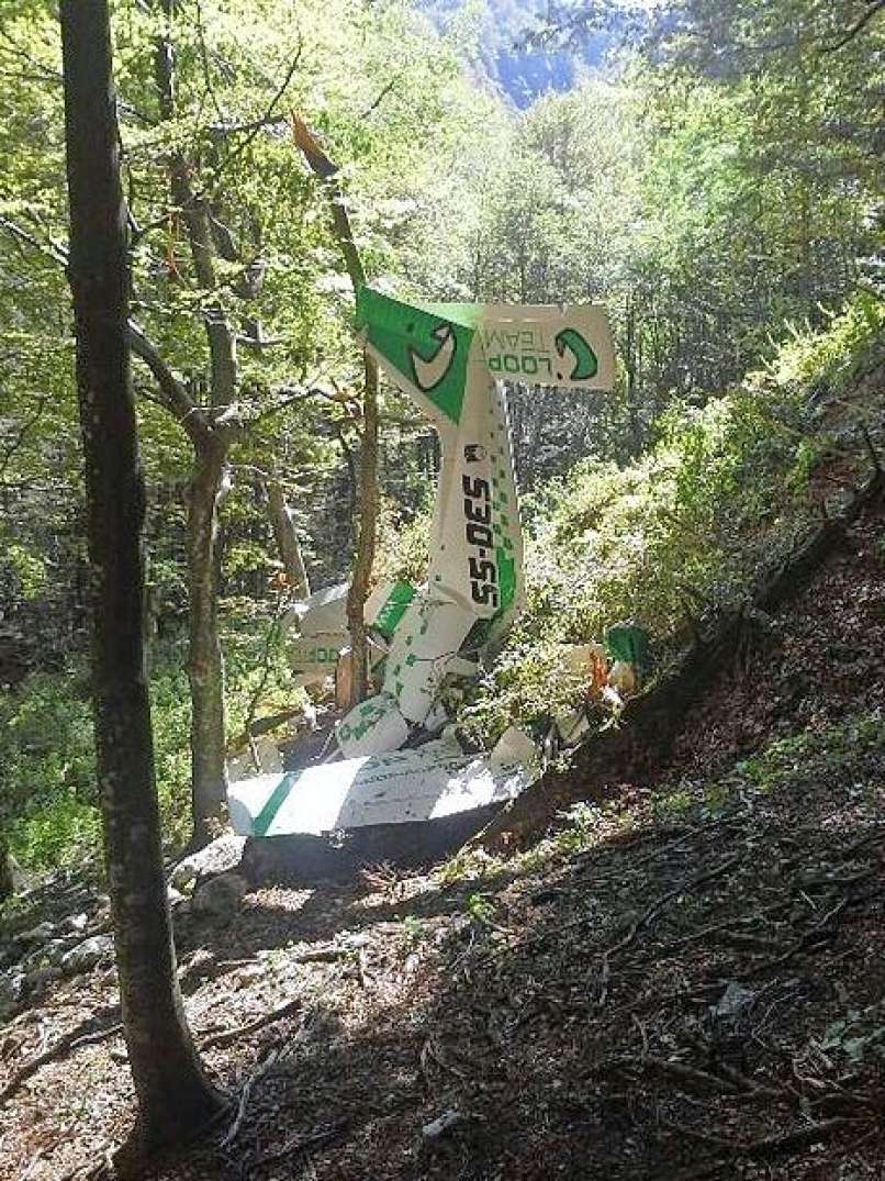 letalska nesreča pri Bovcu