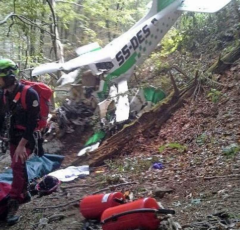 letalska nesreča pri Bovcu