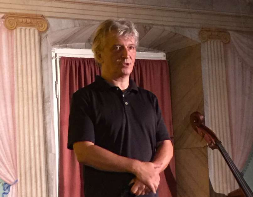 Iztok Mlakar v Tržiškem muzeju