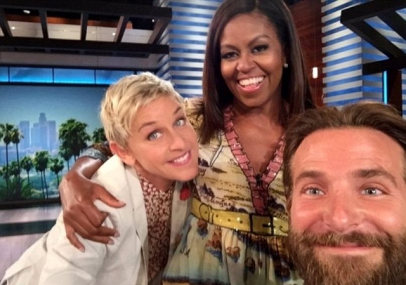 Bradley Cooper Obama Michelle Ellen DeGeneres