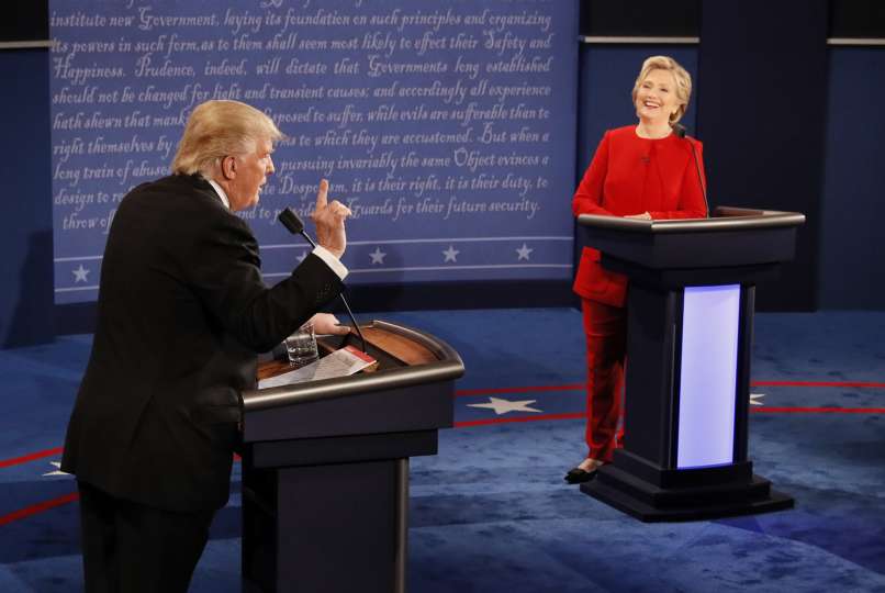 Hillary Clinton Donald Trump soočenje