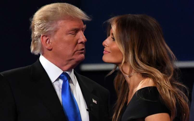 malania trump donald