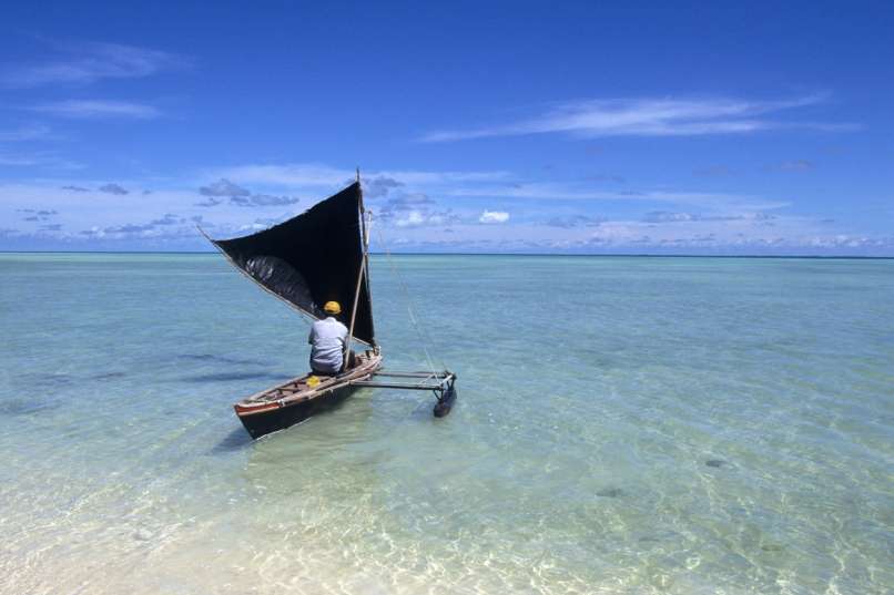 Kiribati kanu z jadri