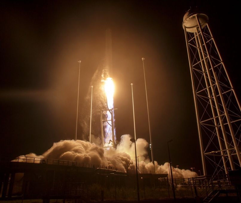 izstrelitev raketa Antares