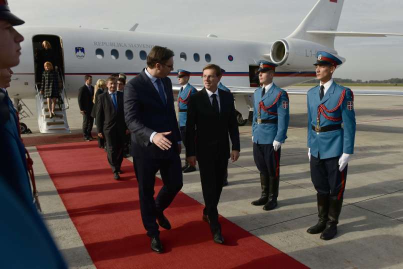 Aleksandar Vučić in Miro Cerar
