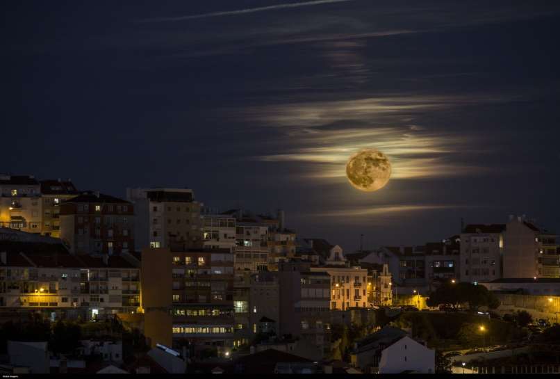 superluna, lizbona