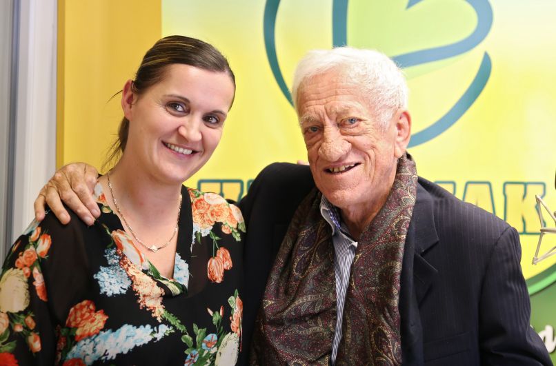 Tone Gašperič in Nina Cestnik Pavlič