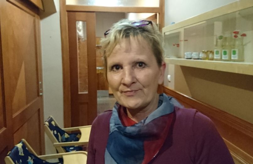 Nada Pivec, predsednica, rdeči križ