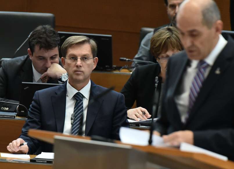 Miro Cerar in Janez Janša