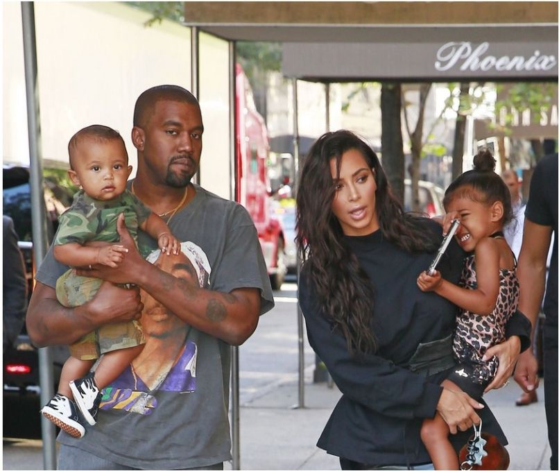 kim kanye otroci