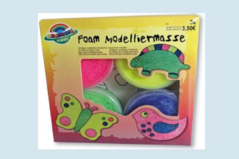 modelirna masa znamke Foam